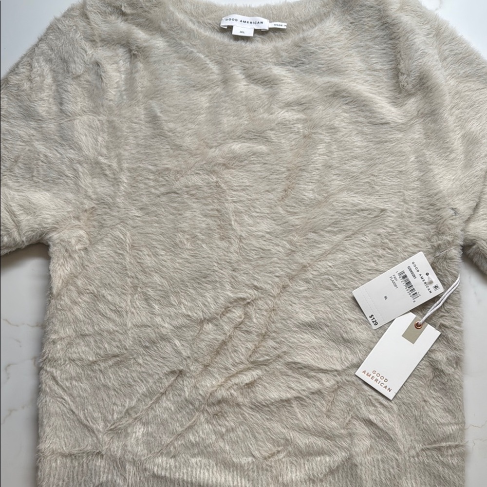 Good American Cream Sweater. Make an offer.